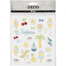 stickervel zomervakantie 16,5 x 15 cm 25 stuks