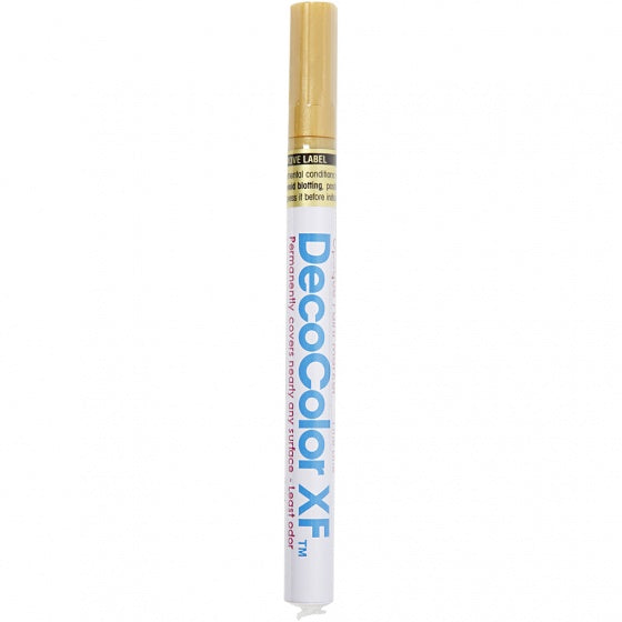 stift DecoColorXF 13 cm 1,2 mm metallic goud