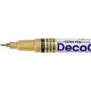 stift DecoColorXF 13 cm 8 mm metallic goud