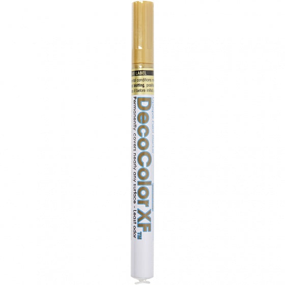 stift DecoColorXF 13 cm 8 mm metallic goud