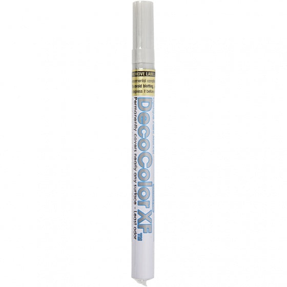 stift DecoColorXF 13 cm 8 mm metallic zilver