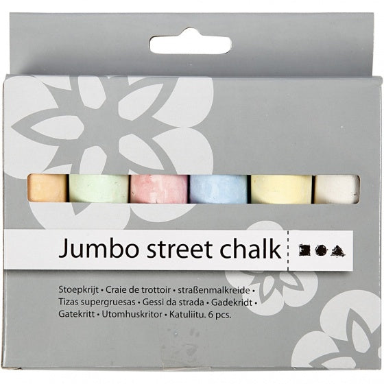 stoepkrijt 6 stuks