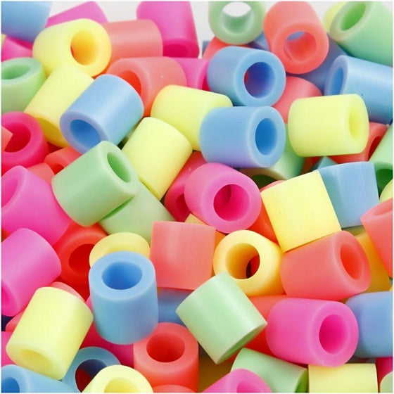 strijkkralen pastelkleuren 2450 stuks