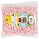 strijkkralen roze parelmoer 6000 stuks