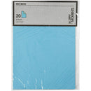 structuurpapier 21 x 29,7 cm 20 stuks blauw