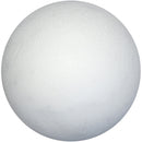 styropor-model Bal 14,8 cm wit per stuk