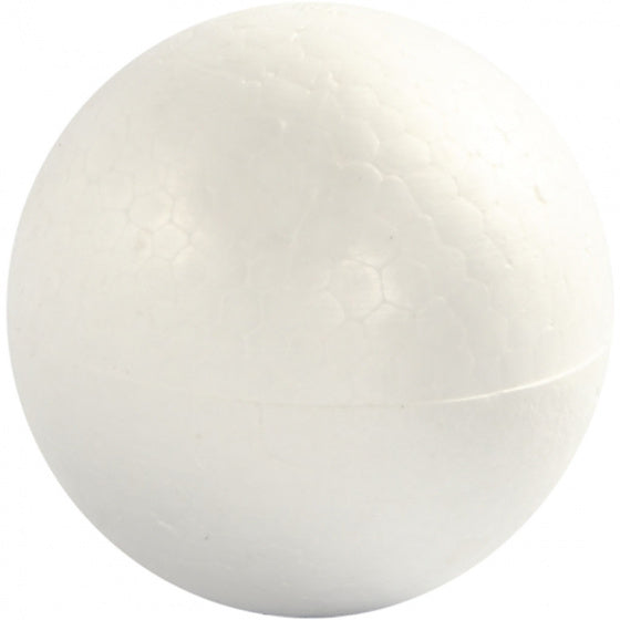 styropor-model Ballen 7 cm wit 5 stuks