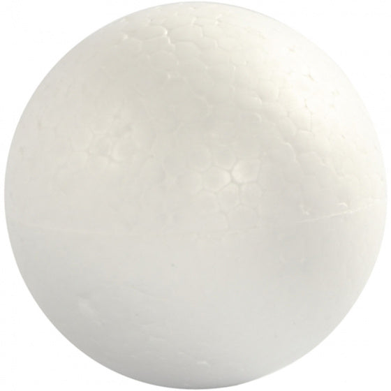 styropor-model Ballen 8 cm wit 5 stuks