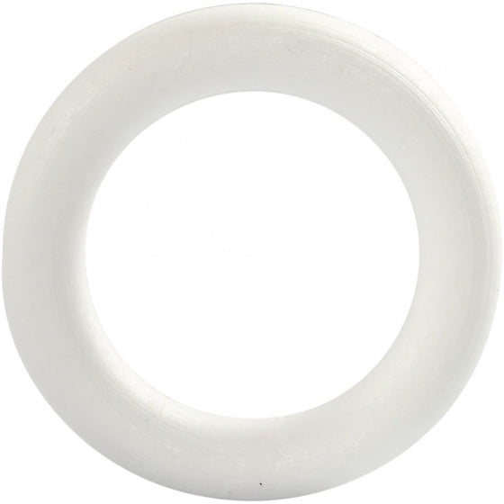 styropor-model Ring 12 x 2 cm wit per stuk