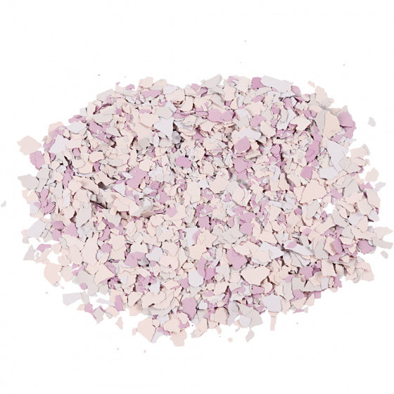 Terrazzo vlokken paars 90gr