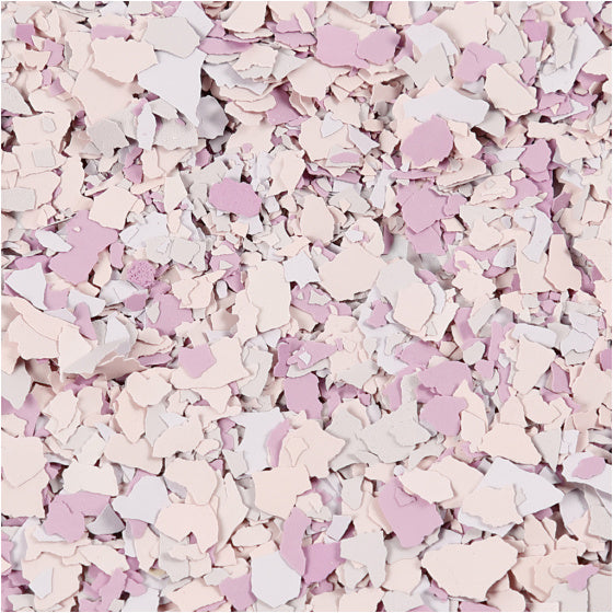 Terrazzo vlokken paars 90gr