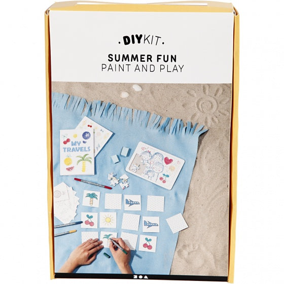Textiel papier versierset 26-delig multicolor