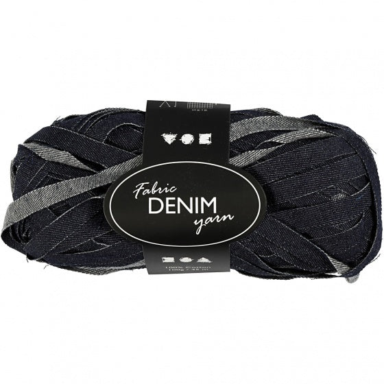 textielgaren denim blauw 45 m 100 g