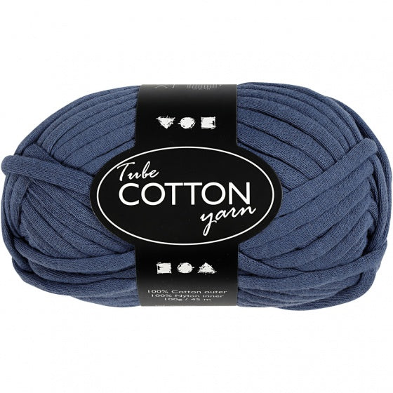 Textielgaren donkerblauw 45 m 100 g