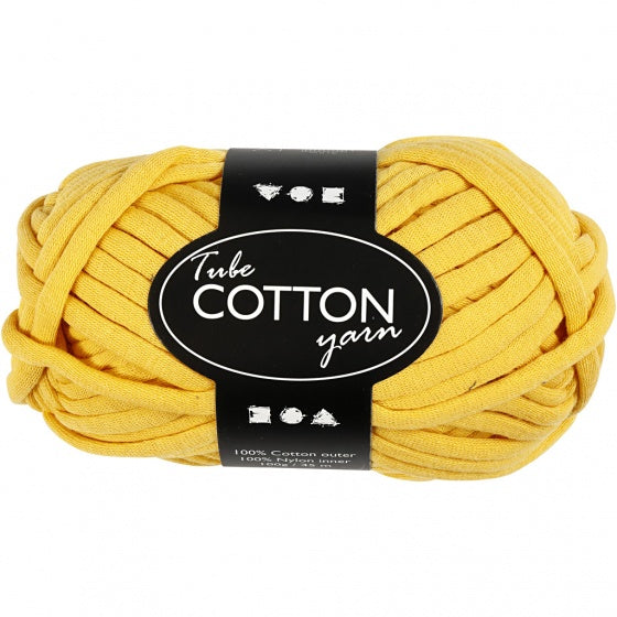 Textielgaren geel 45 m 100 g