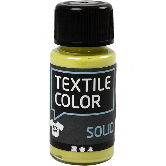 Textile Color Dekkende Textielverf - Kiwi, 50ml
