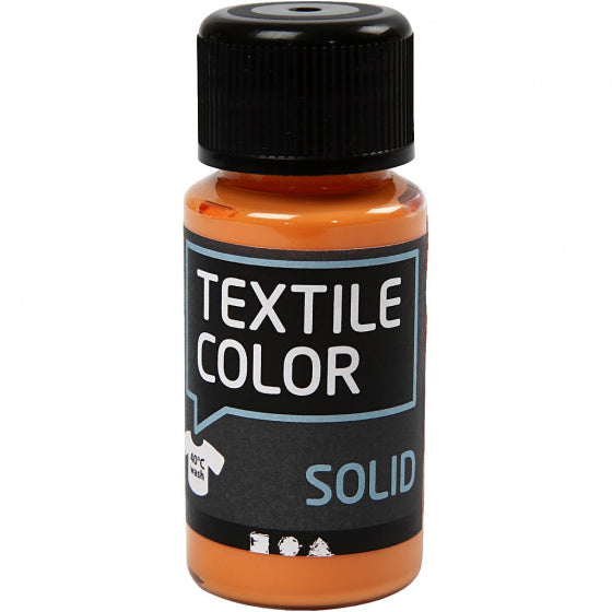 Textile Color Dekkende Textielverf - Oranje, 50ml