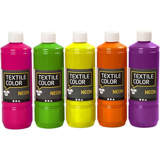 Textile Color Semi-dekkende Textielverf, 5x500ml