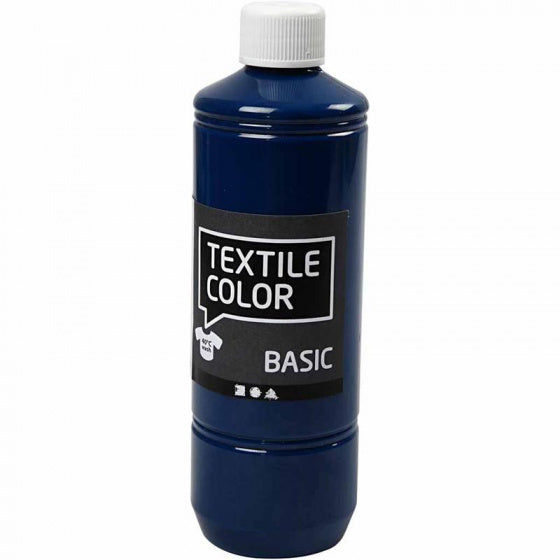 Textiel Color Verf - Turquoiseblauw, 500ml