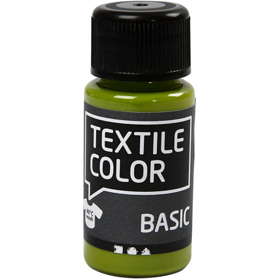 Textile Color Semi-dekkende Textielverf - Kiwi, 50ml