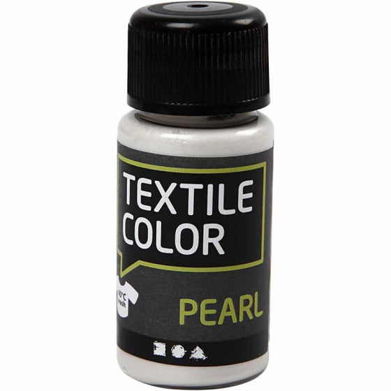 textielverf Pearl 50 ml wit