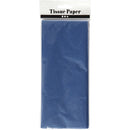 tissuepapier 50 x 70 cm blauw 10 stuks