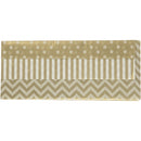 tissuepapier met print 50 x 70 cm goud 6 stuks