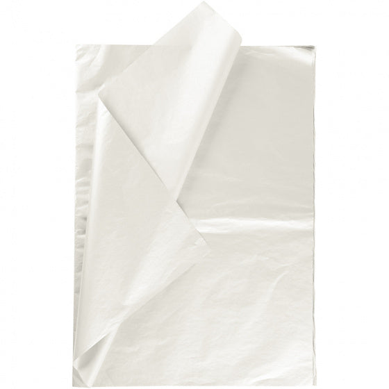 tissuepapier 50 x 70 cm parelmoer 6 stuks