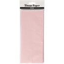 tissuepapier 50 x 70 cm roze 6 stuks