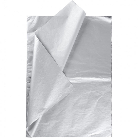 Tissuepapier Zilver 6 Vellen 14 gr, 50x70cm