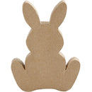 versierkonijn bruin 18 x 2,5 cm