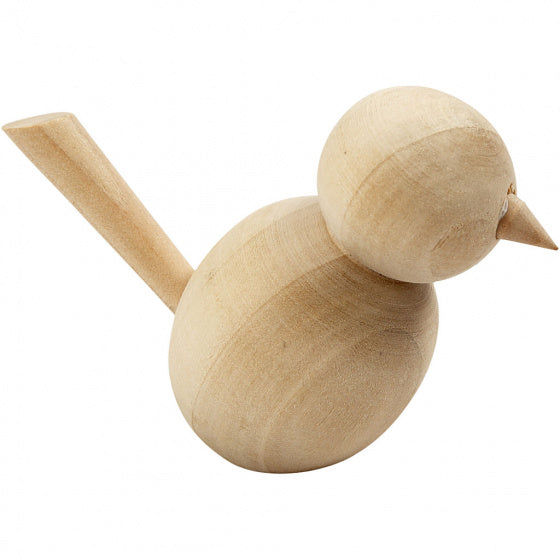 Vogel 7,6 cm bruin
