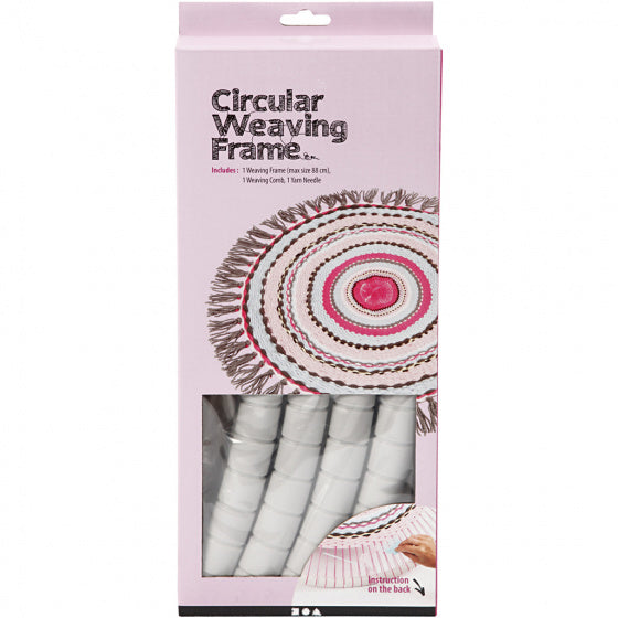 weefframe rond junior 88 cm wit 10-delig