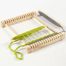 weefraam 26,5 x 24 cm hout blank 5-delig