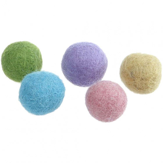 wolkralen 20 mm pastel 64 stuks
