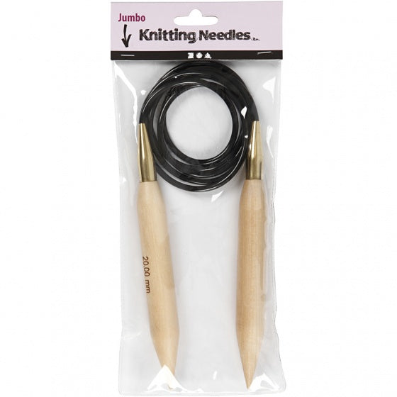 XL rondbreinaalden hout 20 mm 150 cm