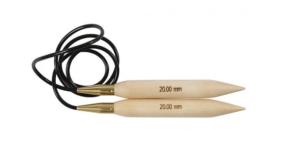 XL rondbreinaalden hout 20 mm 150 cm