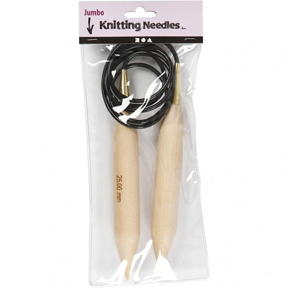 XL rondbreinaalden hout 25 mm 150 cm