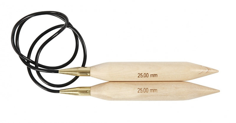 XL rondbreinaalden hout 25 mm 150 cm