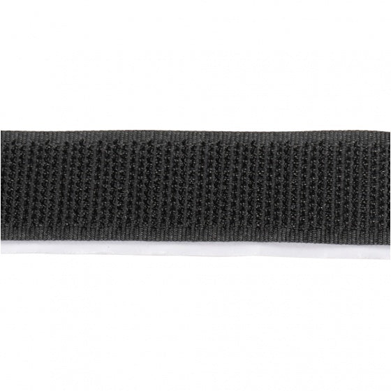 zelfklevend klittenband zwart 5 meter