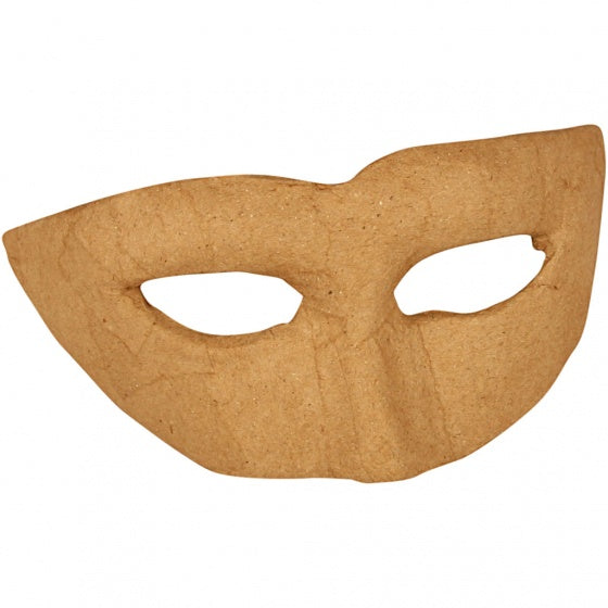 zorro masker 21 x 8 cm papier-maché