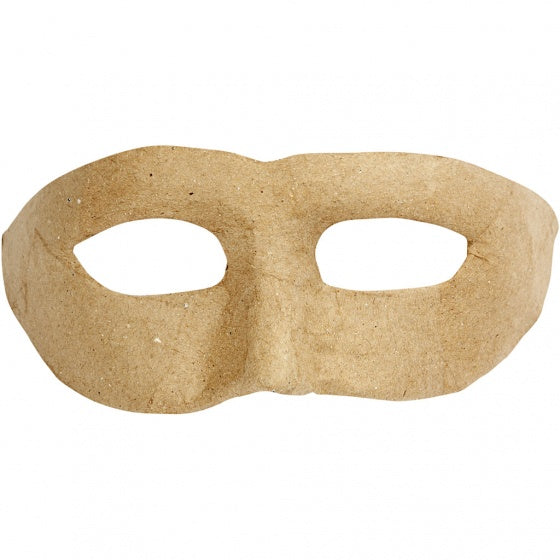 zorro masker 21 x 8 cm papier-maché