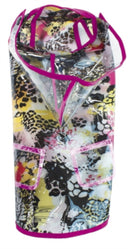 CROCI REGENJAS JAGUAR PRINT ROZE NAAD 40 CM