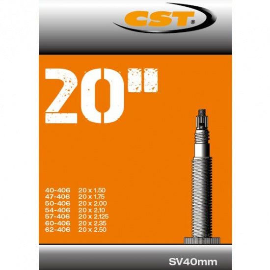 binnenband 20 x 1.50 / 2.50 (40/62-406) FV40 mm zwart