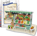 3D puzzel Vegetable Stall France foam 39 stukjes