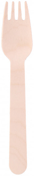 Cuisine Elegance Houten Vorken 16 cm 12 Stuks