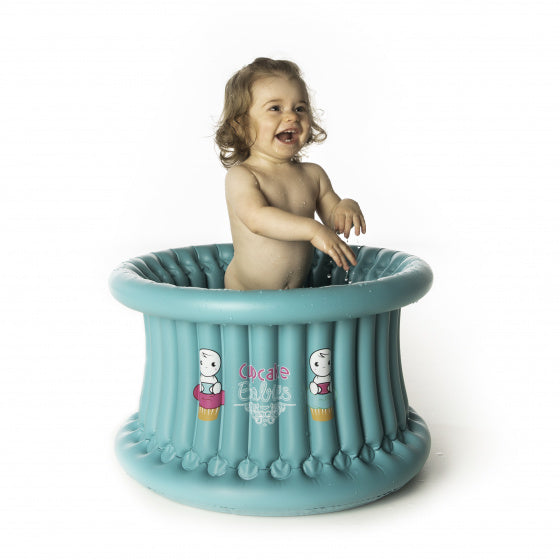 opblaaszwembad Big Bath 57 x 35 cm turquoise