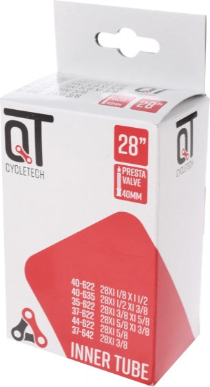 binnenband 28 inch (35/44-622) FV 40 mm zwart