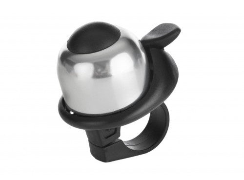 fietsbel Decibel 43 mm zilver