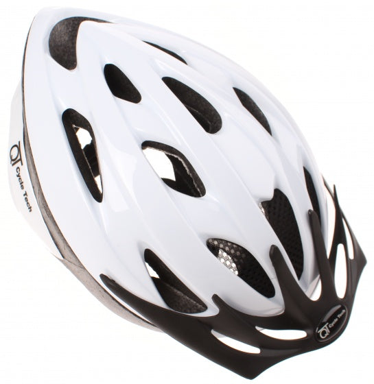 Fietshelm QT Cycle Tech White Pearl (54-58 cm)